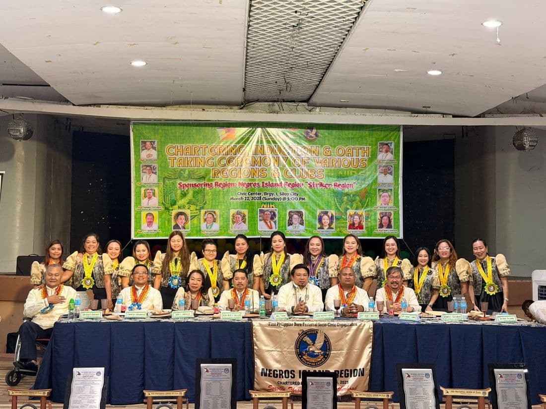 NIR 2, 5, 6 and 8 chartered in Silay City