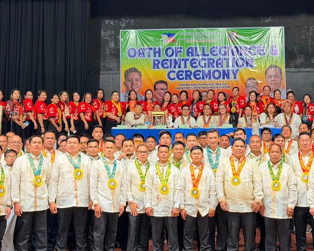 NIR Eagles and Lady Eagles at the Oath of Allegiance and Reintegration Ceremony, Silay City, 2026
