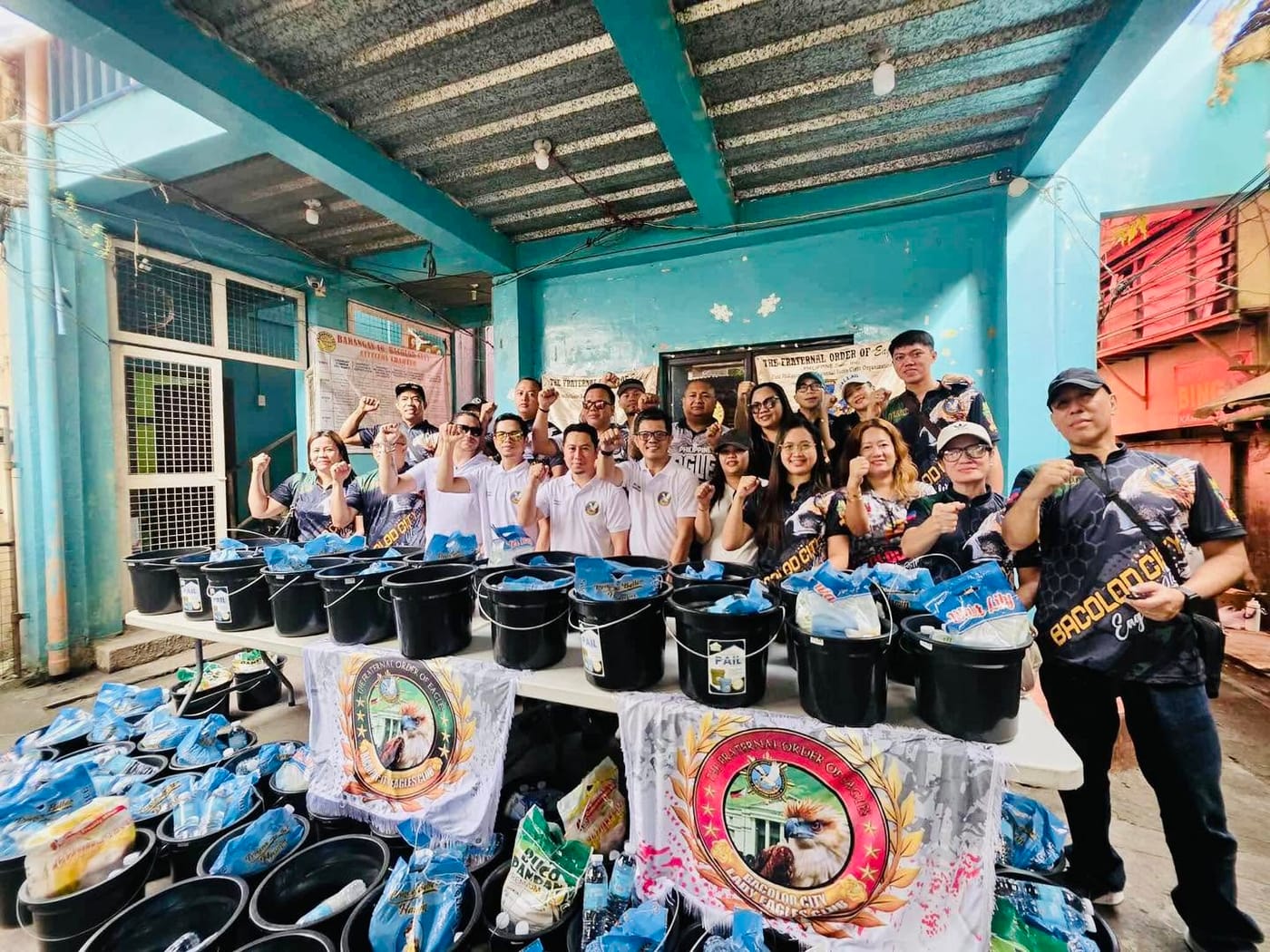 Relief for the fire victims of Mambuloc, Bacolod City